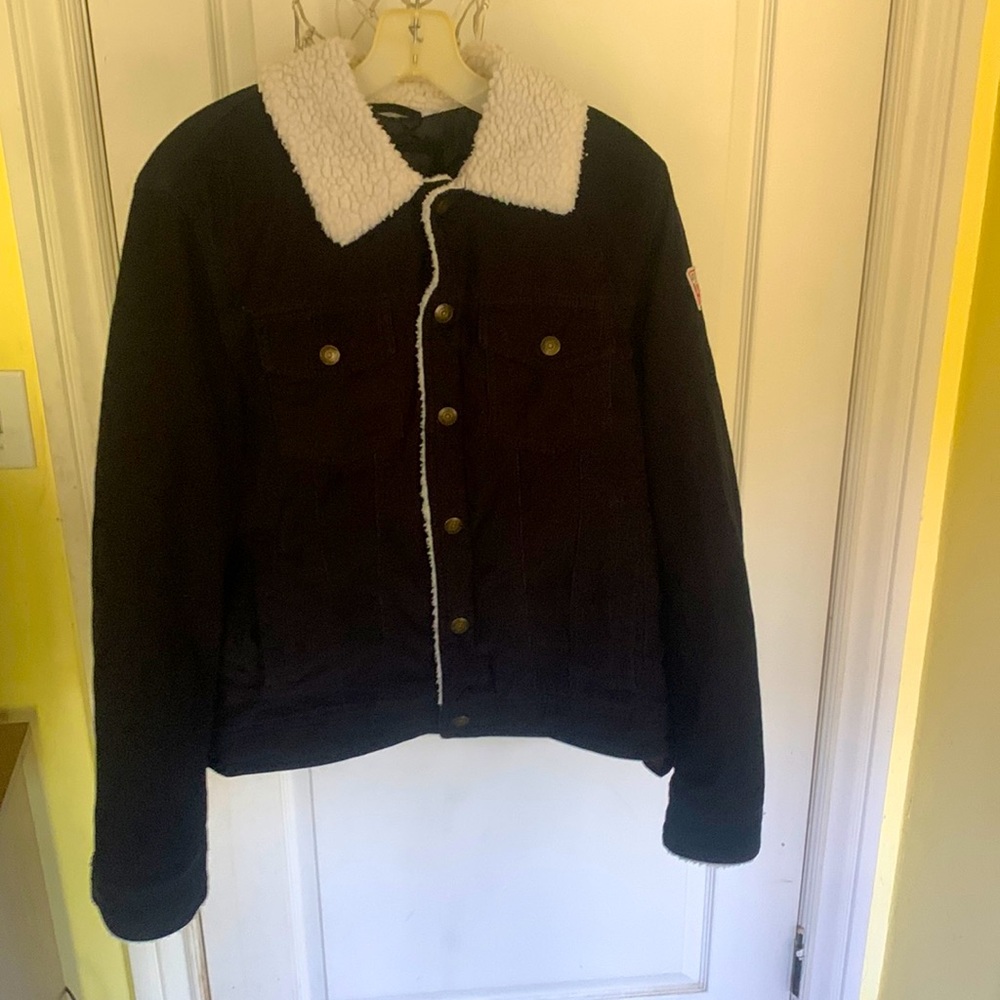 Guess Men's Small Corduroy Bomber Jacket